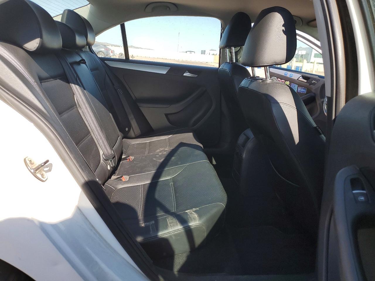 2013 Volkswagen Jetta Se White vin: 3VWDP7AJ2DM398860