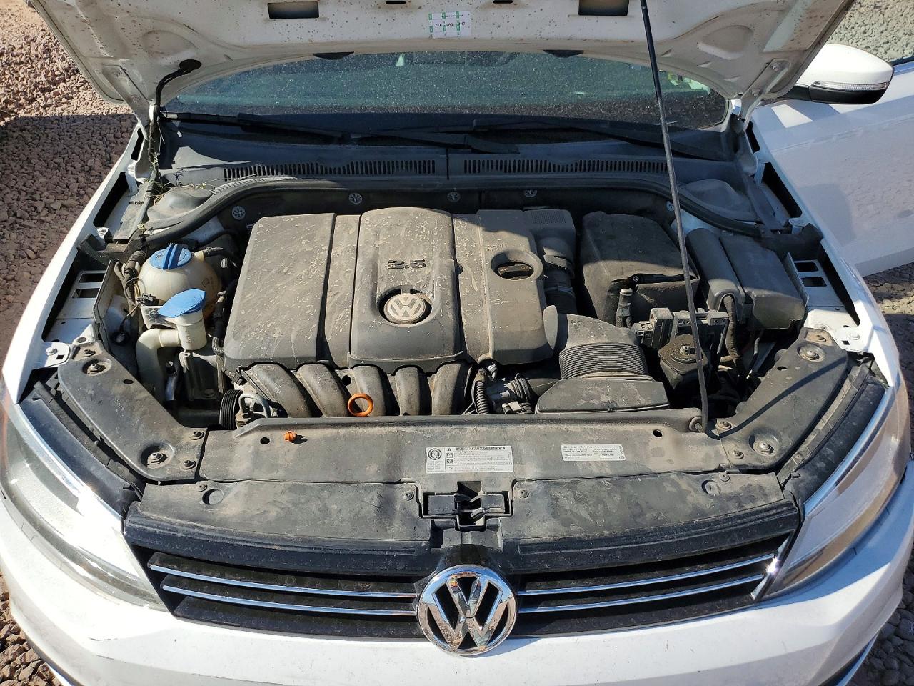 2013 Volkswagen Jetta Se White vin: 3VWDP7AJ2DM398860