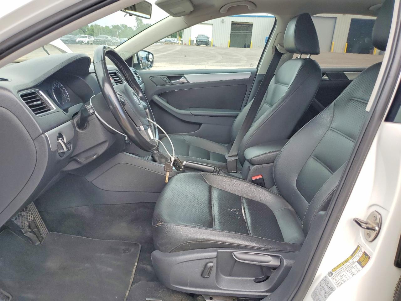 2013 Volkswagen Jetta Se White vin: 3VWDP7AJ2DM425152