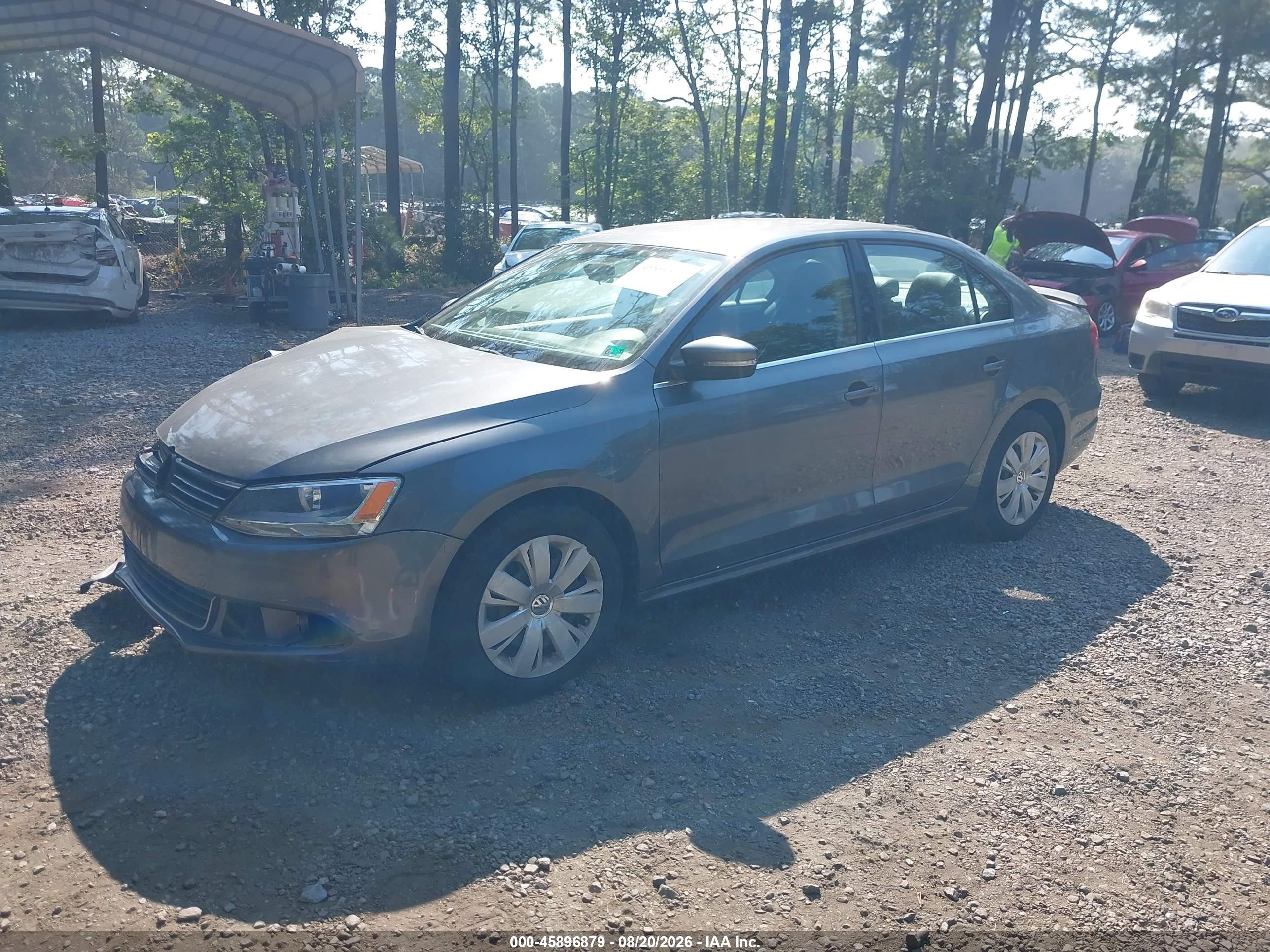 2013 Volkswagen Jetta 2.5l Se Серый vin: 3VWDP7AJ2DM435244