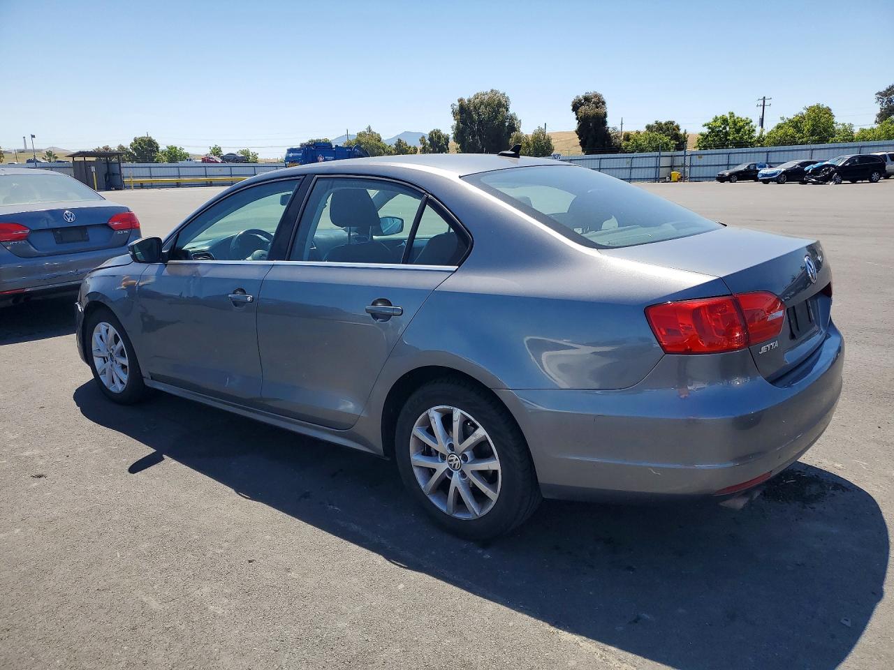 2013 Volkswagen Jetta Se Gray vin: 3VWDP7AJ2DM439990