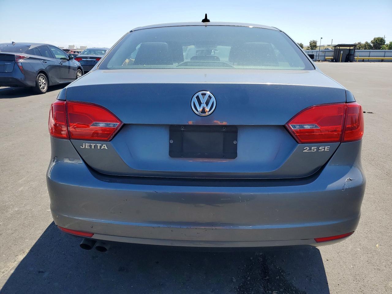 2013 Volkswagen Jetta Se Gray vin: 3VWDP7AJ2DM439990