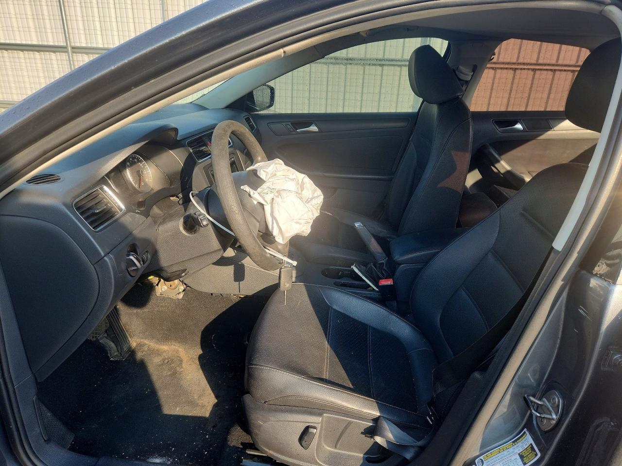 2012 Volkswagen Jetta Se Gray vin: 3VWDP7AJ3CM113114