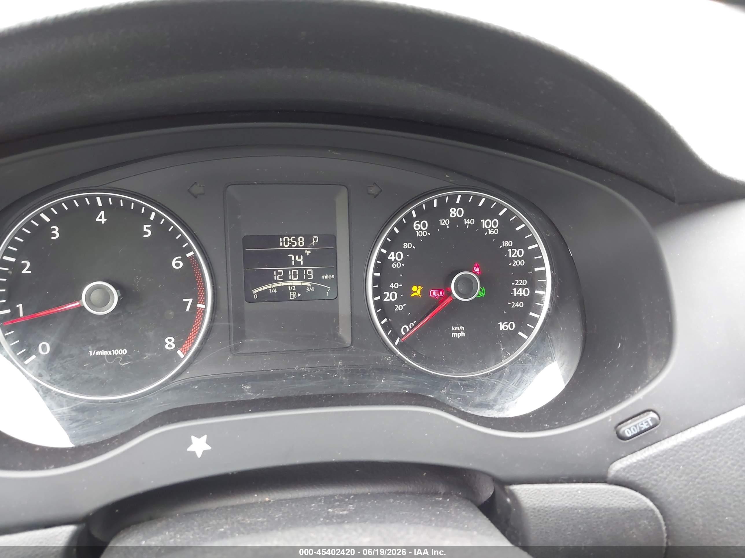 2012 Volkswagen Jetta 2.5l Se Black vin: 3VWDP7AJ3CM131824