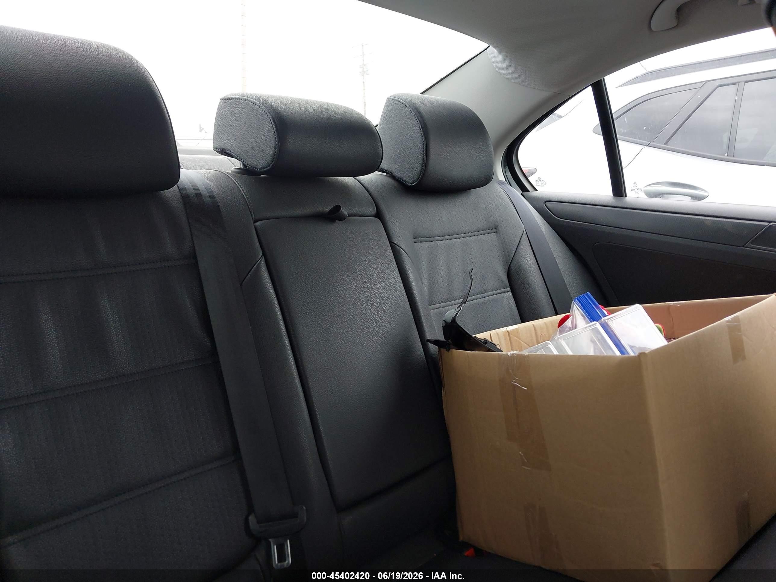 2012 Volkswagen Jetta 2.5l Se Black vin: 3VWDP7AJ3CM131824