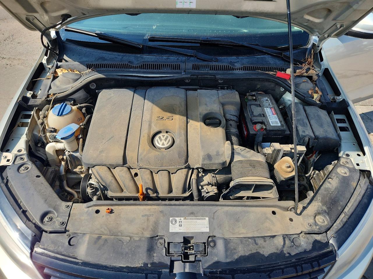 2012 Volkswagen Jetta Se Silver vin: 3VWDP7AJ3CM321879