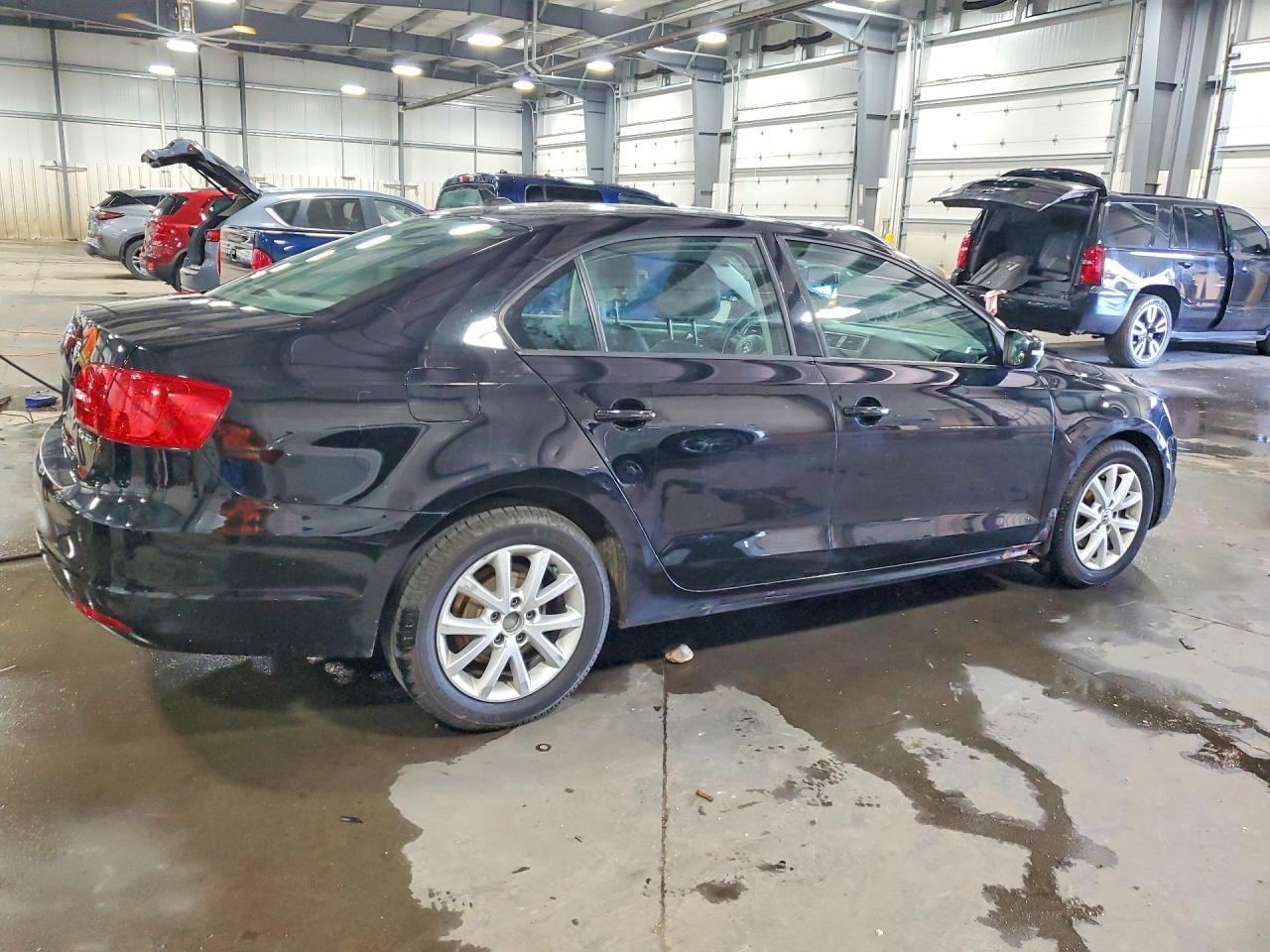 2012 Volkswagen Jetta Se Черный vin: 3VWDP7AJ3CM338729