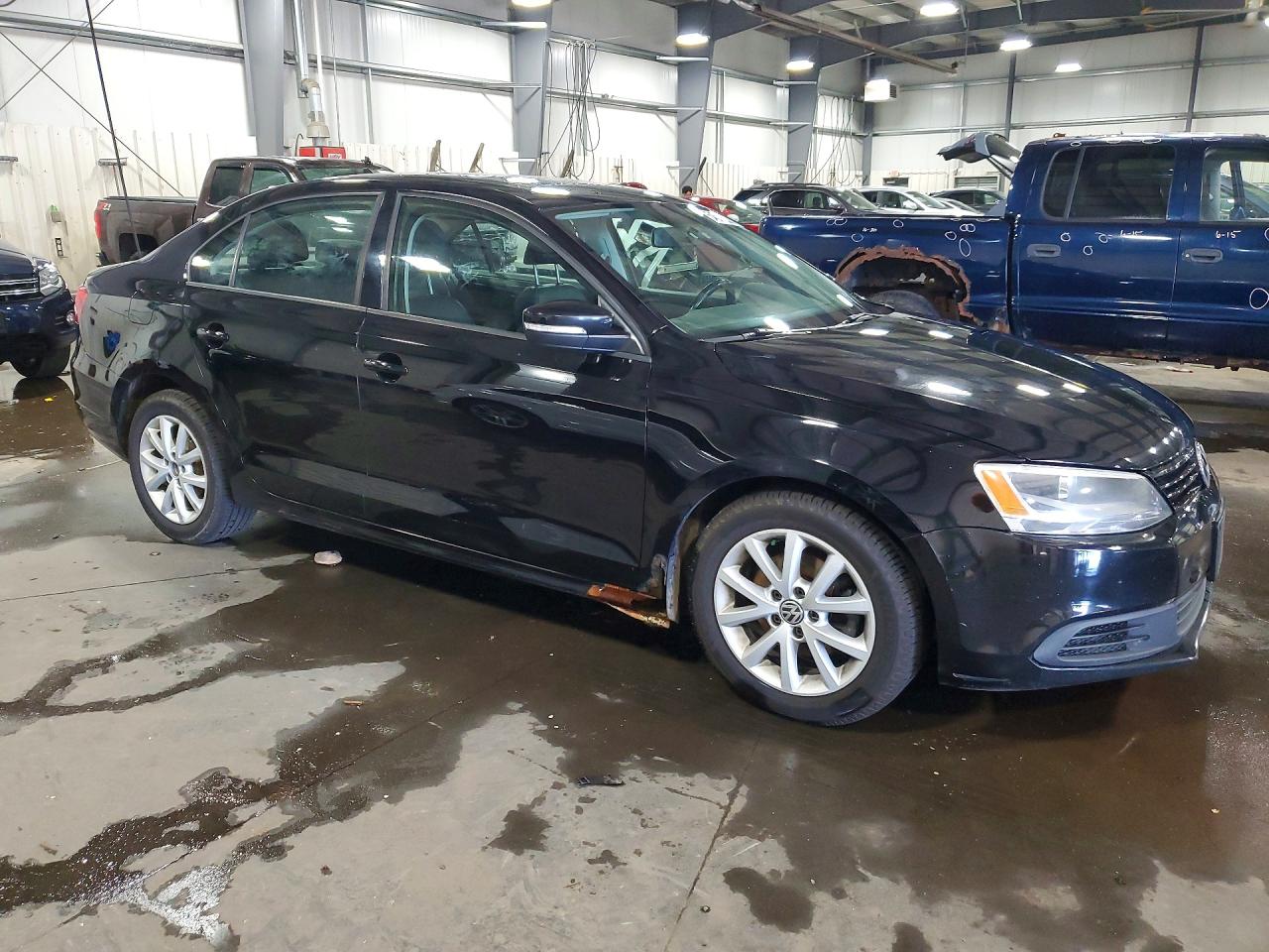 2012 Volkswagen Jetta Se Черный vin: 3VWDP7AJ3CM338729