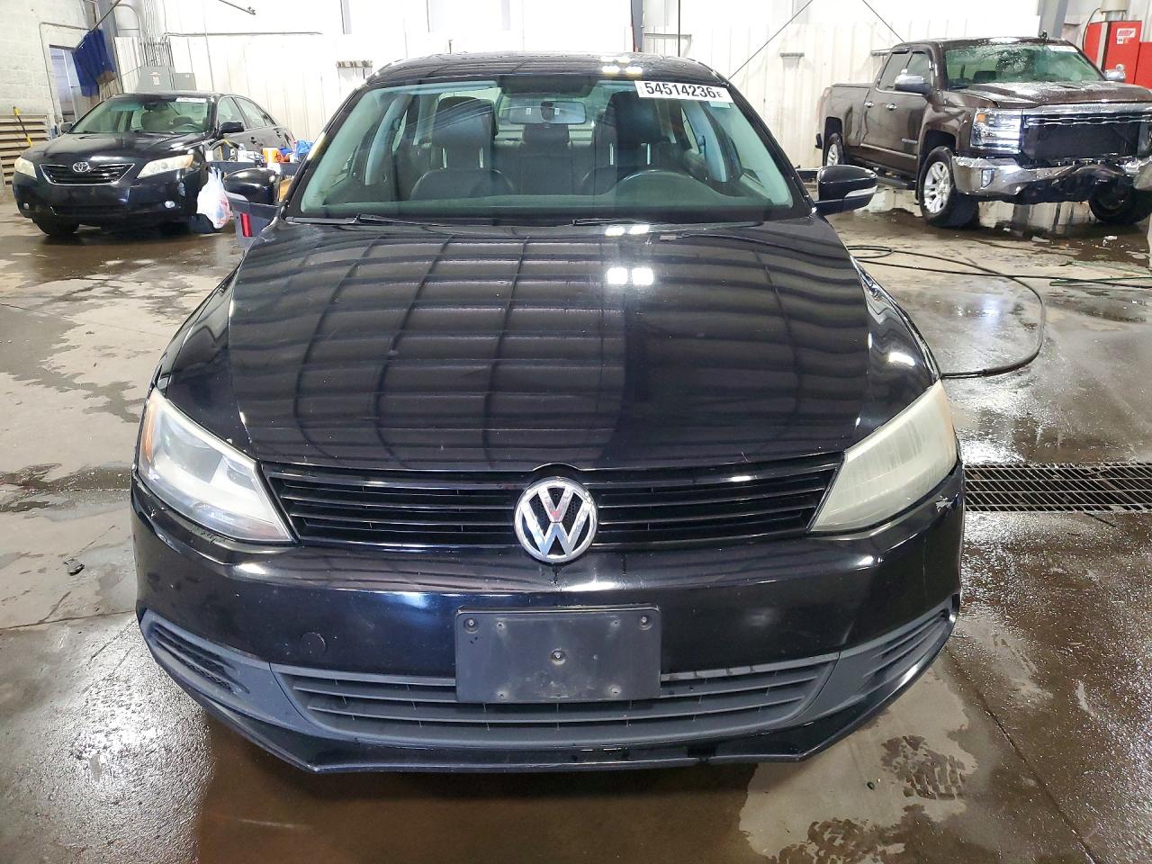 2012 Volkswagen Jetta Se Черный vin: 3VWDP7AJ3CM338729