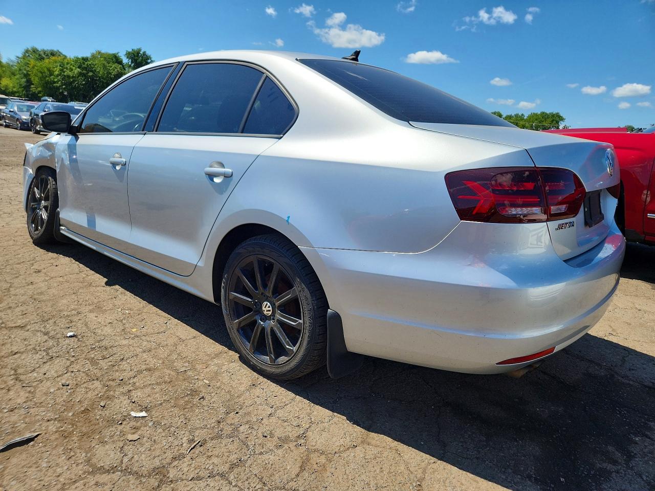 2012 Volkswagen Jetta Se Silver vin: 3VWDP7AJ3CM347446