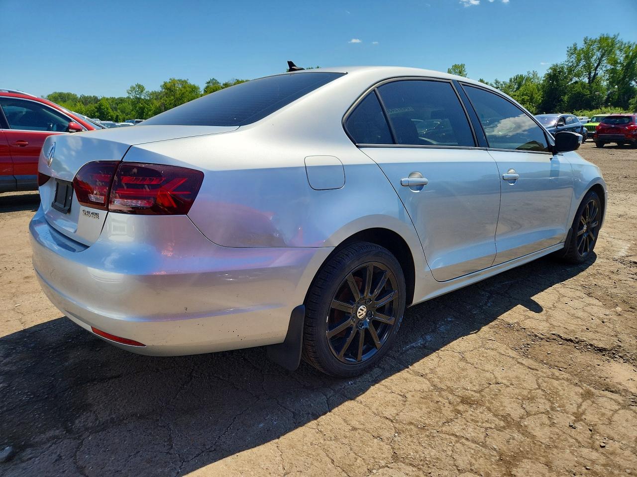 2012 Volkswagen Jetta Se Silver vin: 3VWDP7AJ3CM347446