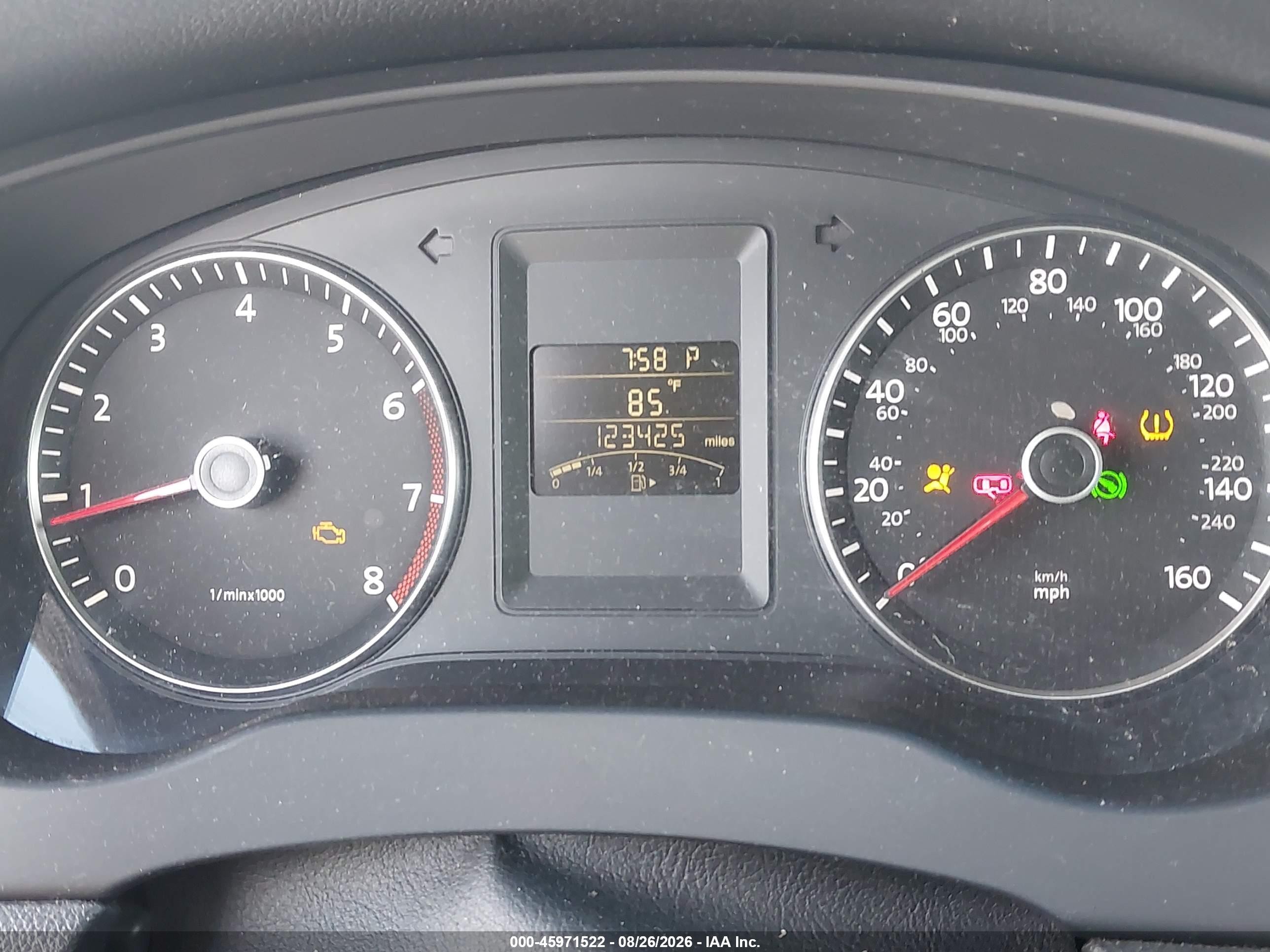 2012 Volkswagen Jetta 2.5l Se Gray vin: 3VWDP7AJ3CM388143