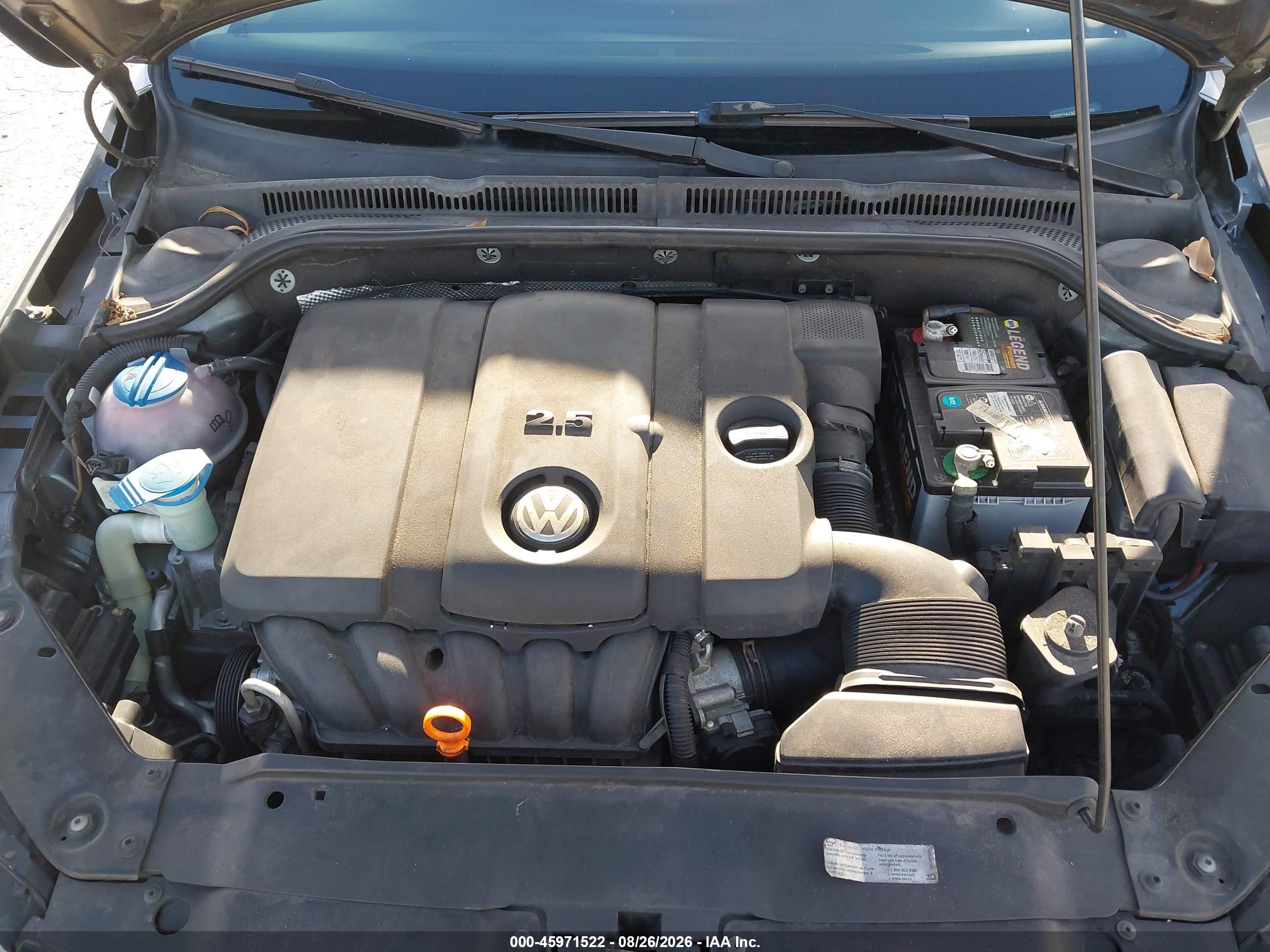 2012 Volkswagen Jetta 2.5l Se Gray vin: 3VWDP7AJ3CM388143