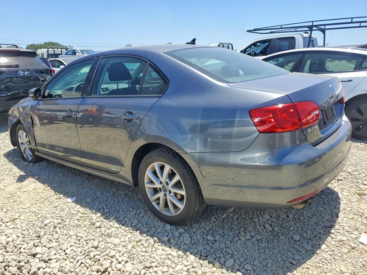 2012 Volkswagen Jetta Se Gray vin: 3VWDP7AJ3CM404440