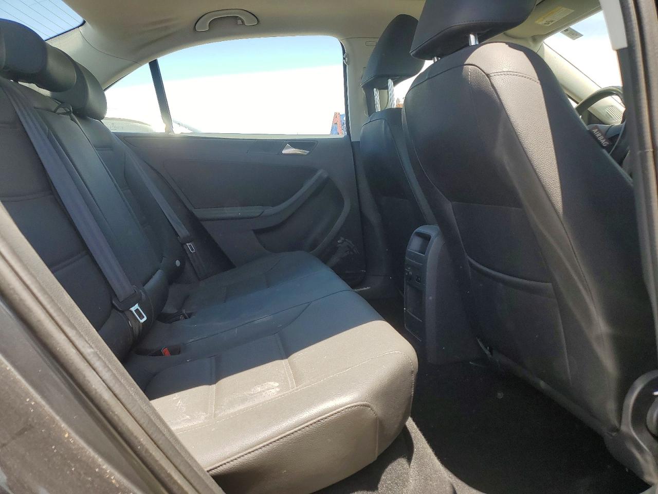 2012 Volkswagen Jetta Se Gray vin: 3VWDP7AJ3CM404440