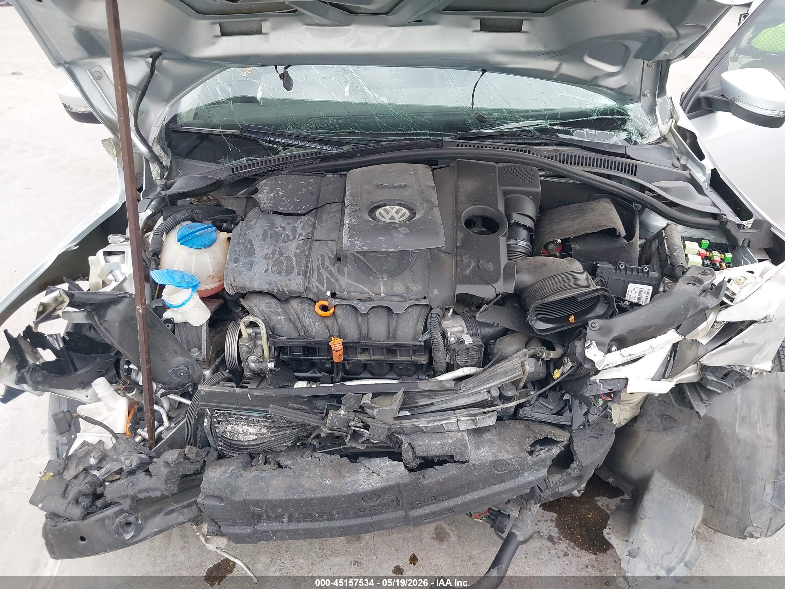 2012 Volkswagen Jetta 2.5l Se Silver vin: 3VWDP7AJ3CM412070