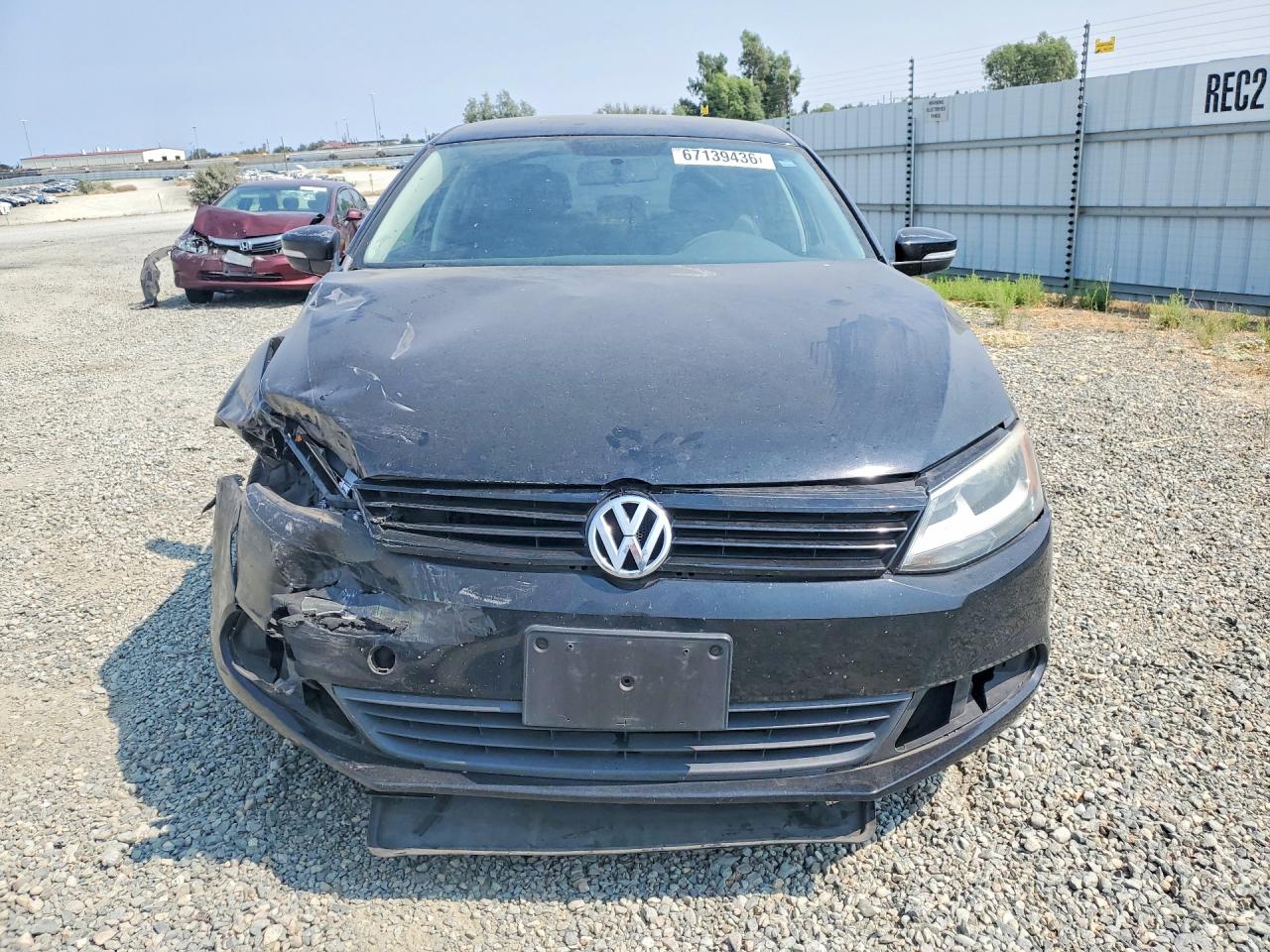 2012 Volkswagen Jetta Se Black vin: 3VWDP7AJ3CM413140