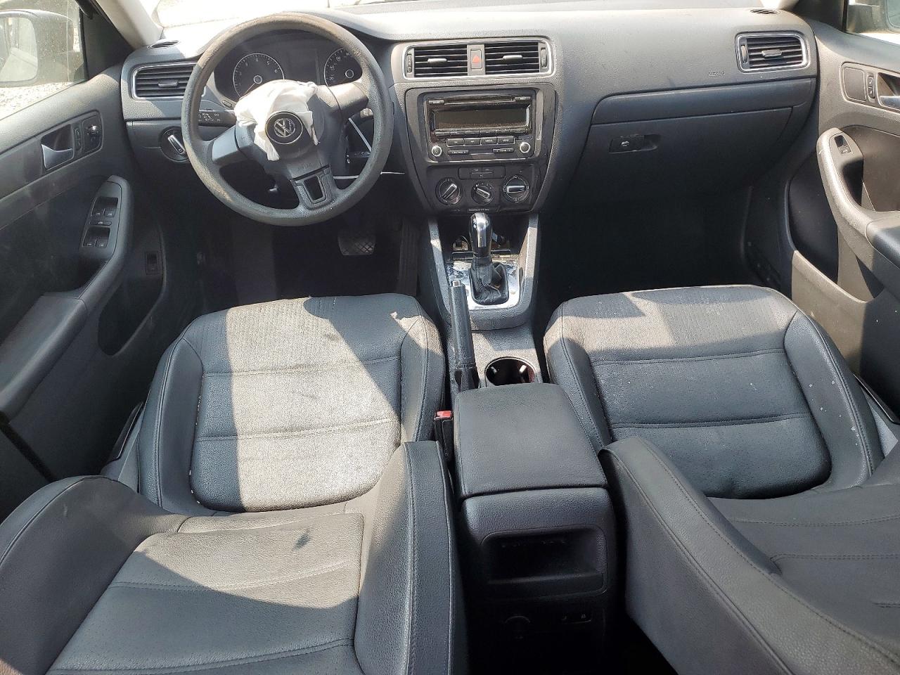 2012 Volkswagen Jetta Se Black vin: 3VWDP7AJ3CM413140