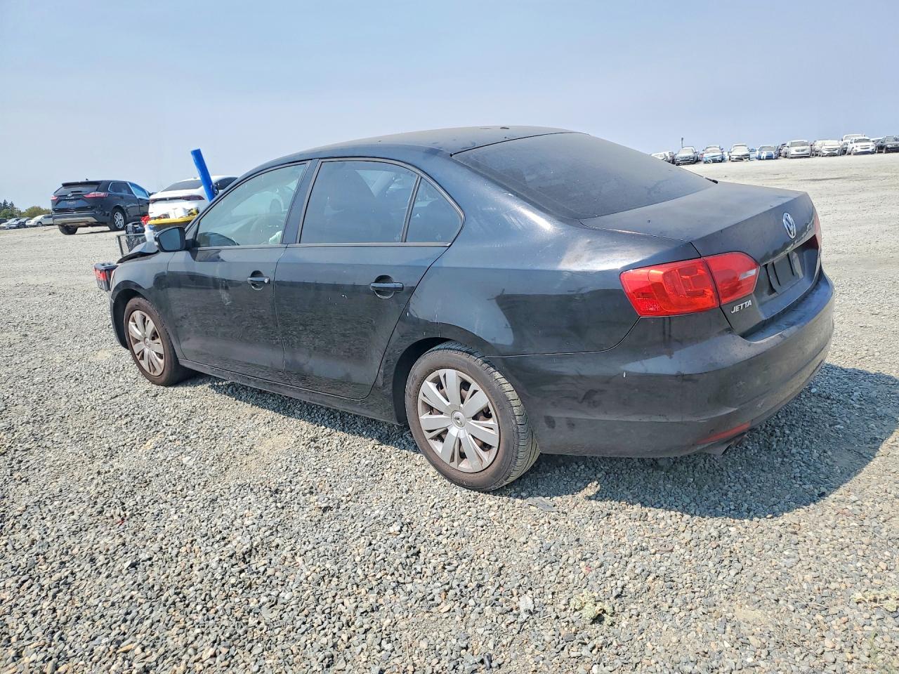 2012 Volkswagen Jetta Se Black vin: 3VWDP7AJ3CM413140