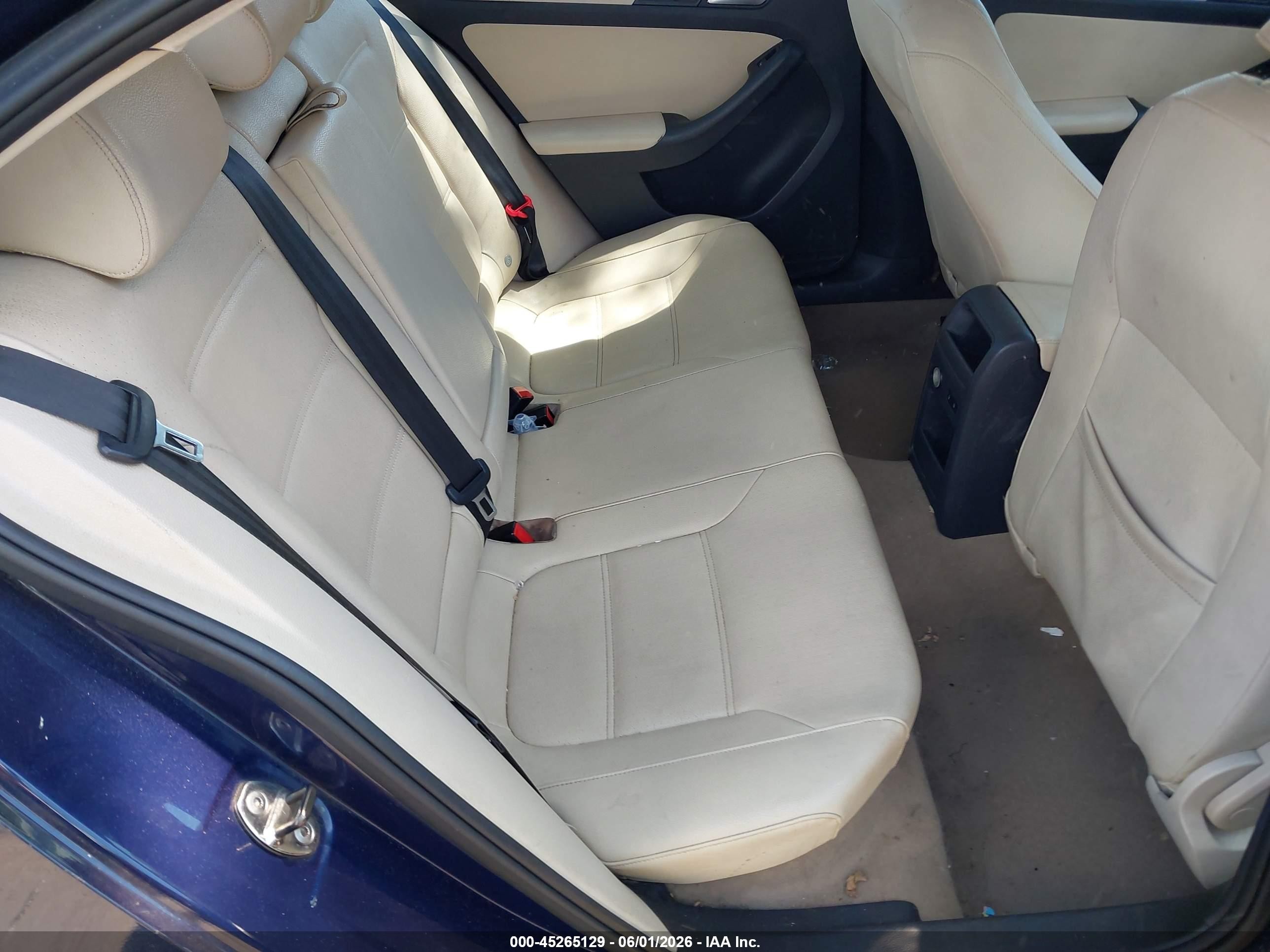 2012 Volkswagen Jetta 2.5l Se Синий vin: 3VWDP7AJ3CM414045