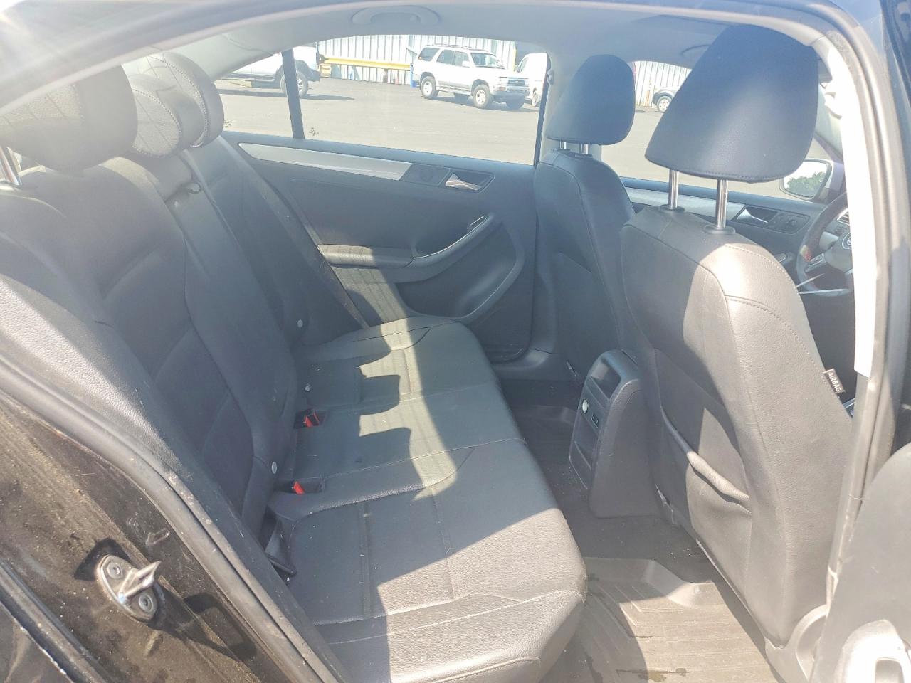 2012 Volkswagen Jetta Se Black vin: 3VWDP7AJ3CM427197