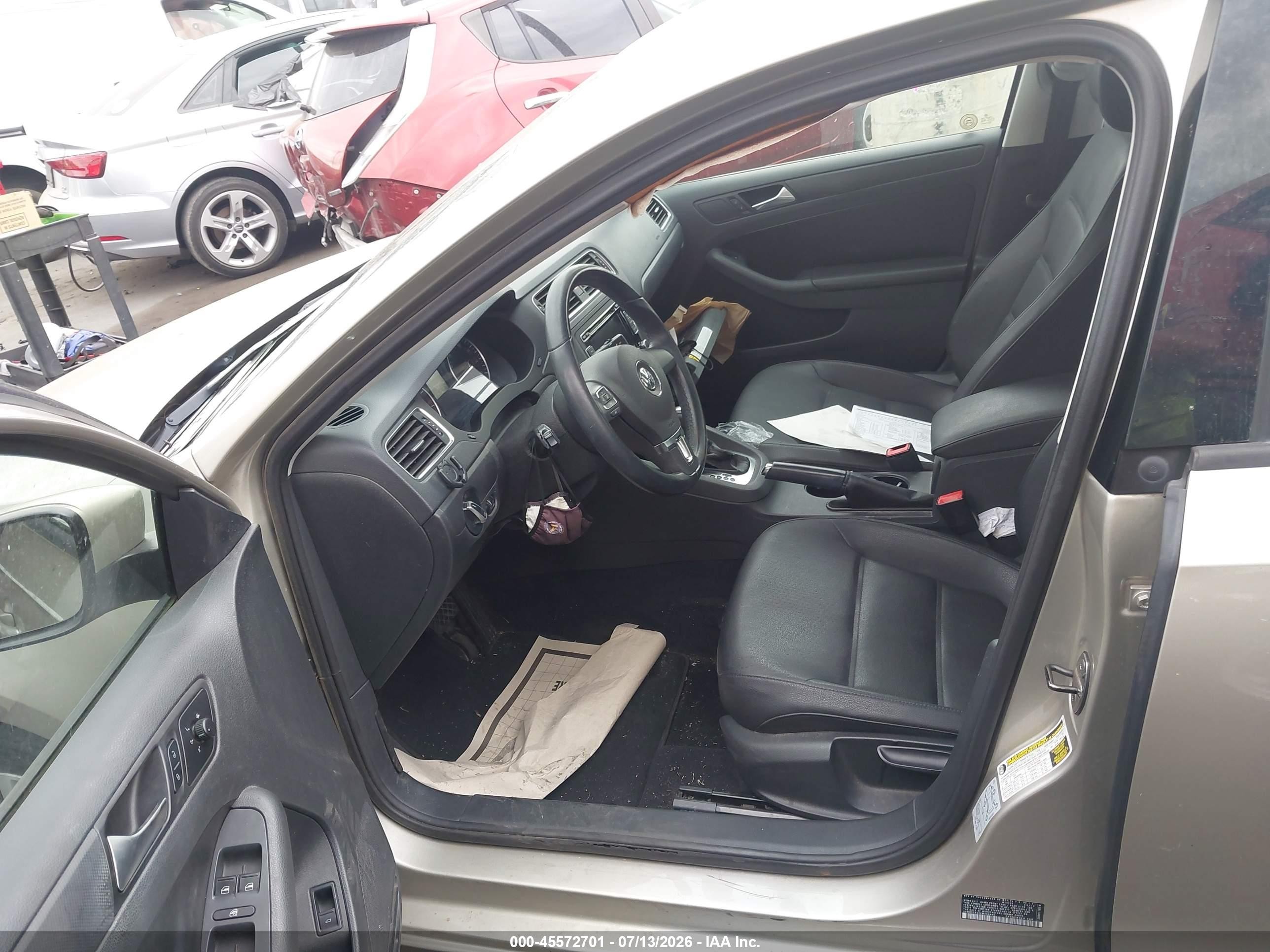 2012 Volkswagen Jetta 2.5l Se Gold vin: 3VWDP7AJ3CM460040