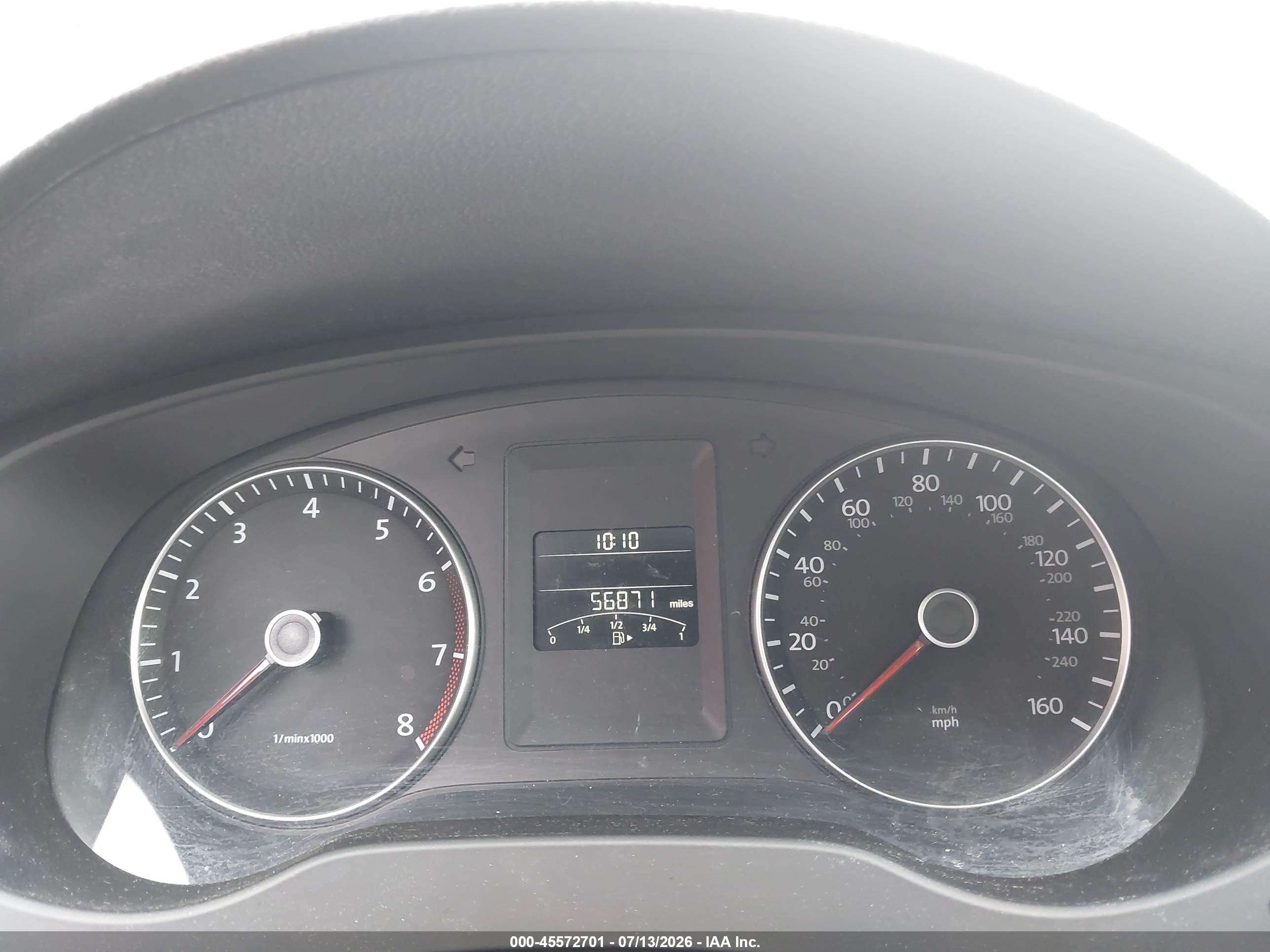 2012 Volkswagen Jetta 2.5l Se Gold vin: 3VWDP7AJ3CM460040