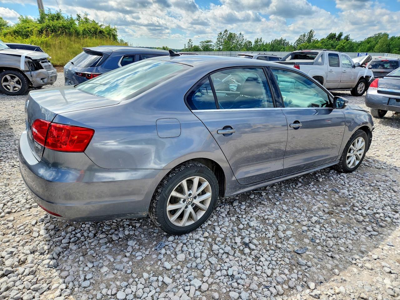 2013 Volkswagen Jetta Se Серый vin: 3VWDP7AJ3DM201422