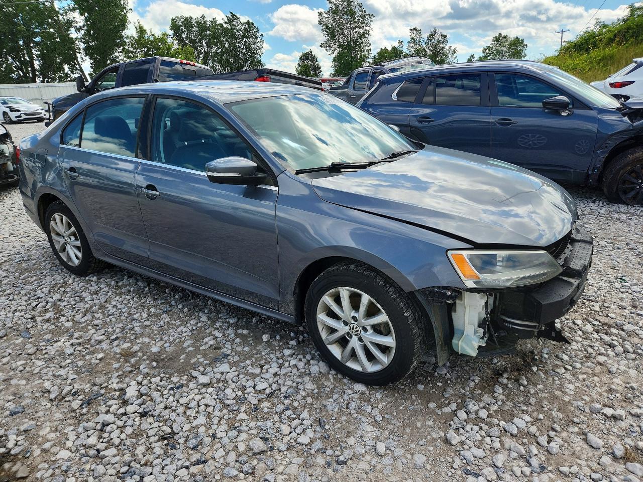2013 Volkswagen Jetta Se Серый vin: 3VWDP7AJ3DM201422