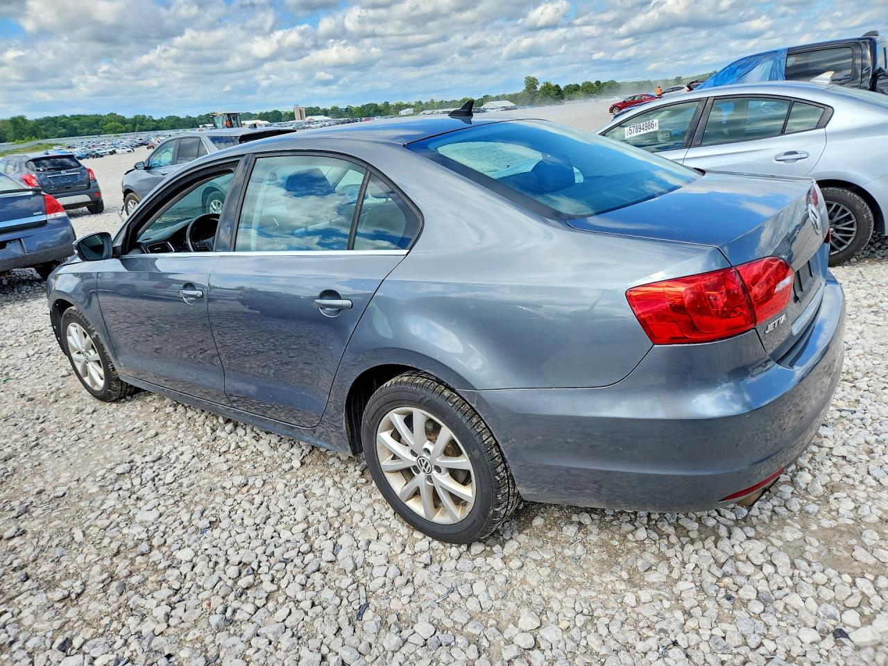 2013 Volkswagen Jetta Se Серый vin: 3VWDP7AJ3DM201422