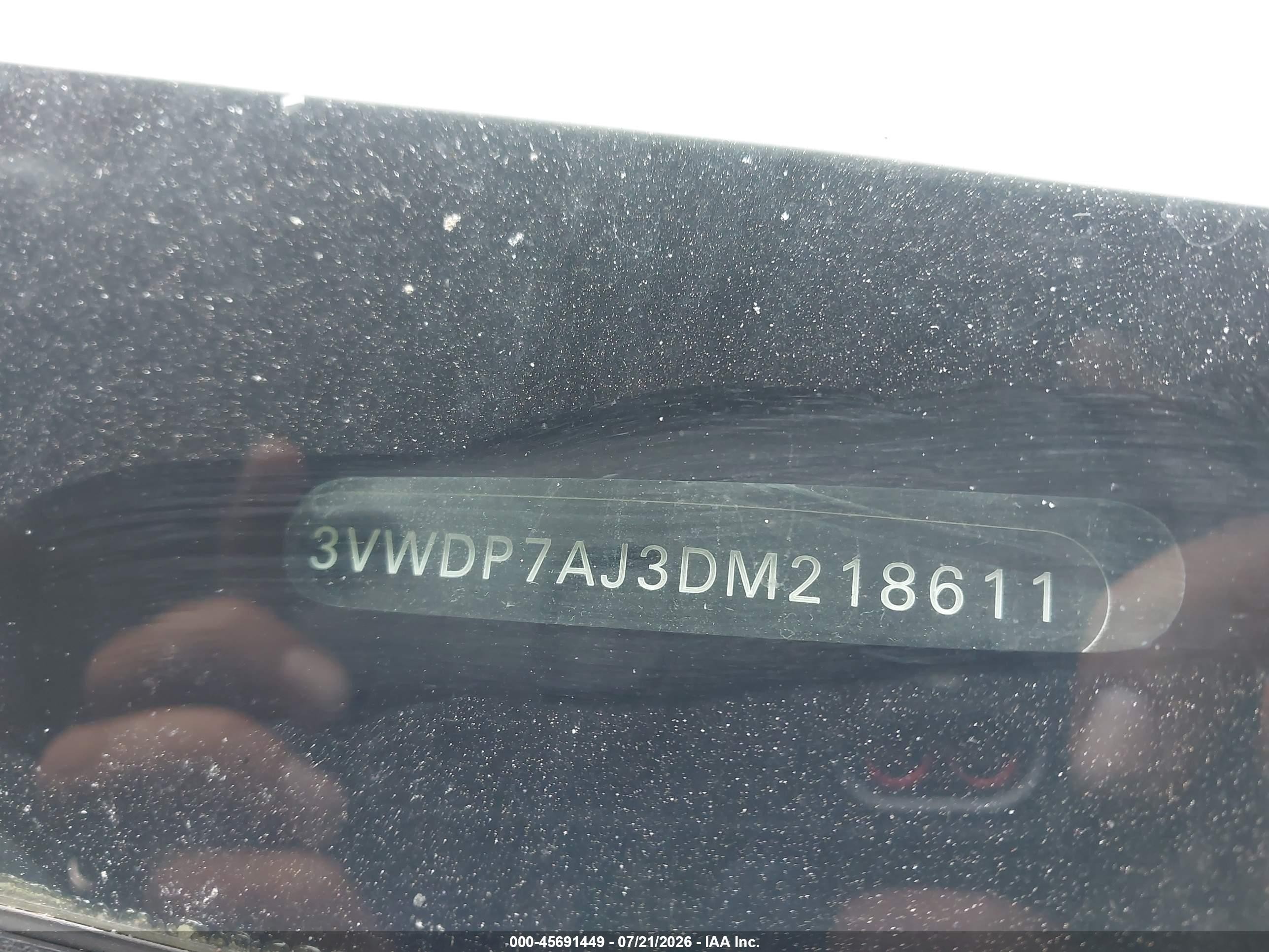 2013 Volkswagen Jetta 2.5l Se Gray vin: 3VWDP7AJ3DM218611