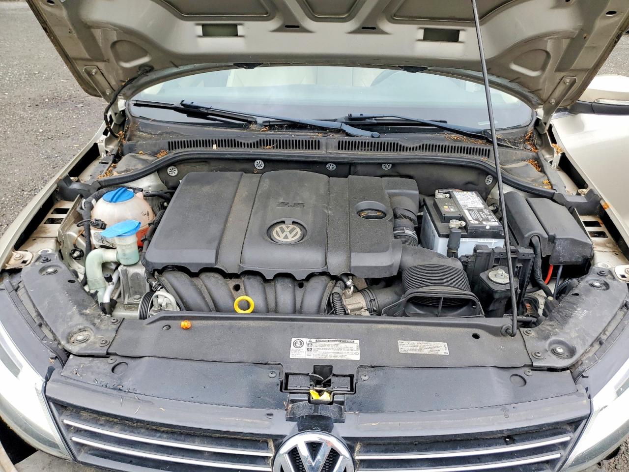 2013 Volkswagen Jetta Se Beige vin: 3VWDP7AJ3DM302542