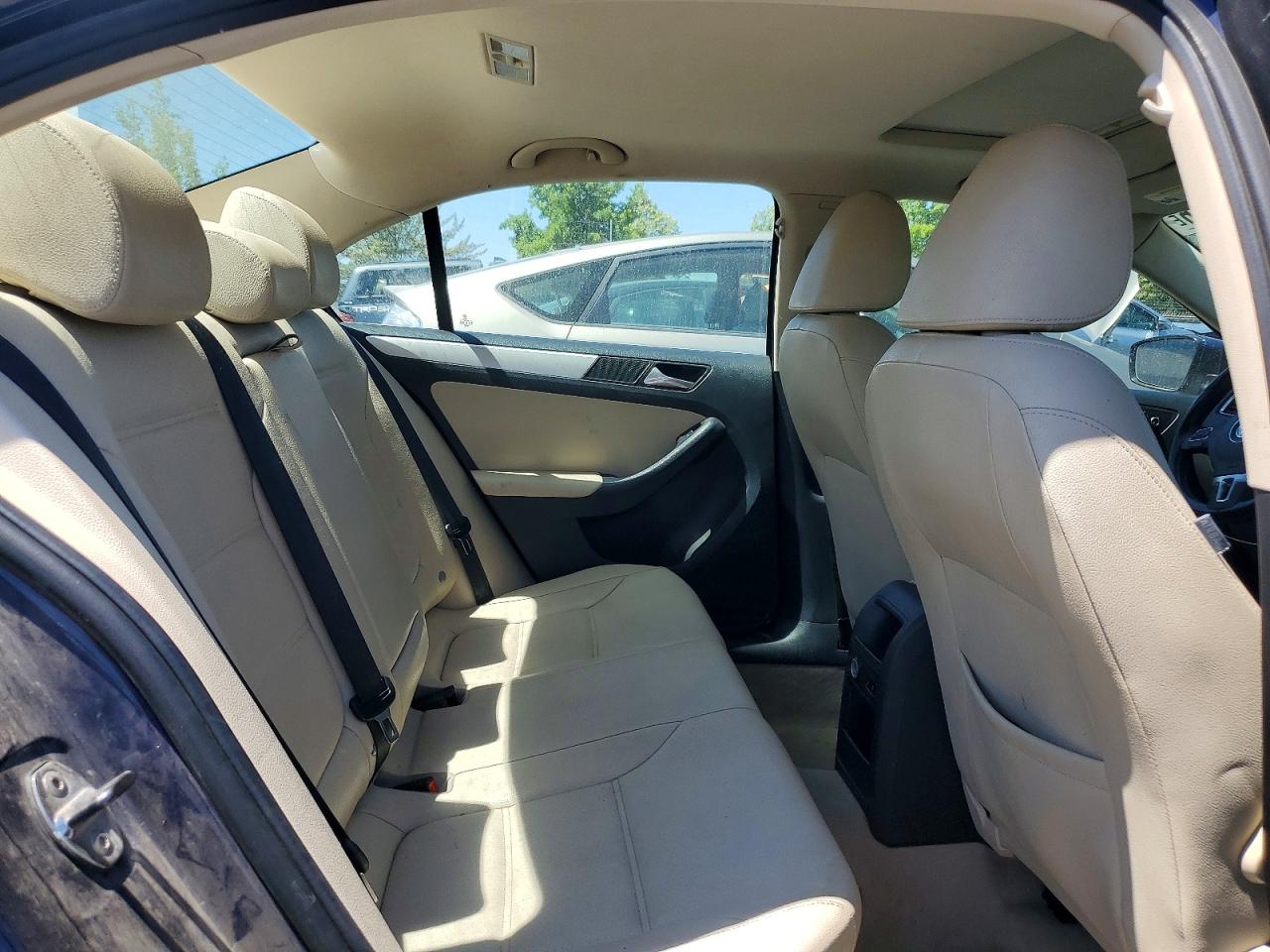 2013 Volkswagen Jetta Se Синий vin: 3VWDP7AJ3DM350154