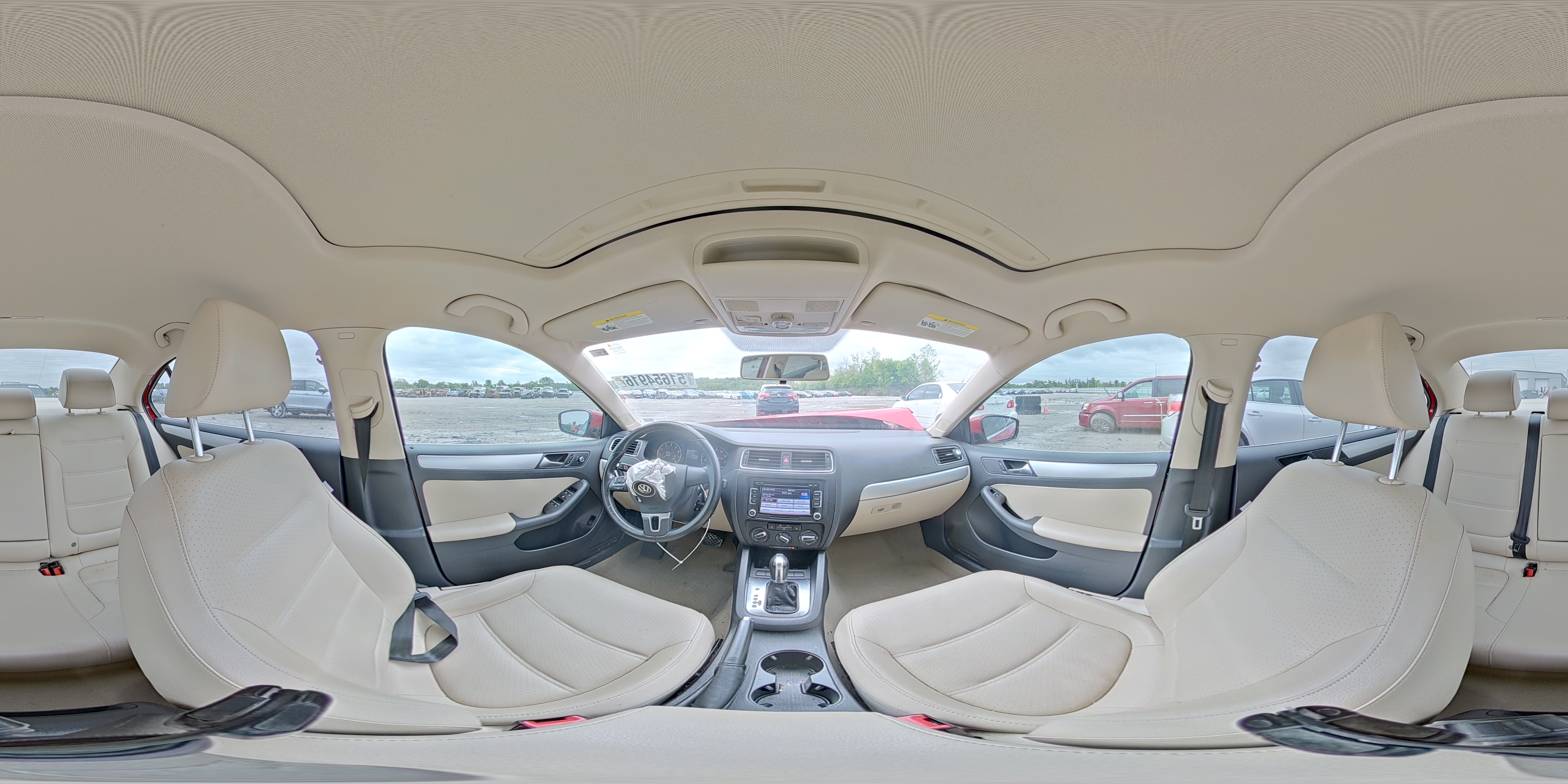 2013 Volkswagen Jetta Se Red vin: 3VWDP7AJ3DM361980