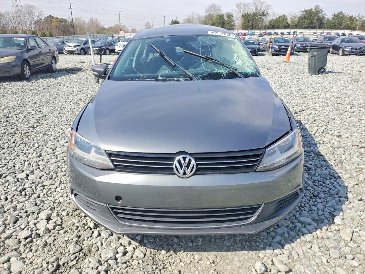 2013 Volkswagen Jetta Se Gray vin: 3VWDP7AJ3DM405024