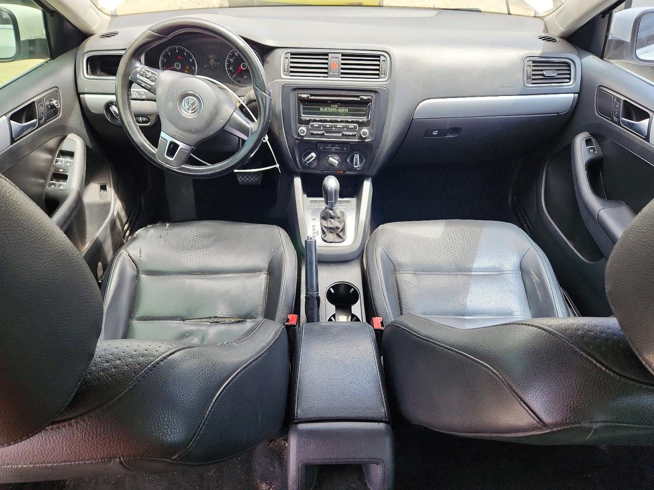 2013 Volkswagen Jetta Se White vin: 3VWDP7AJ3DM406111