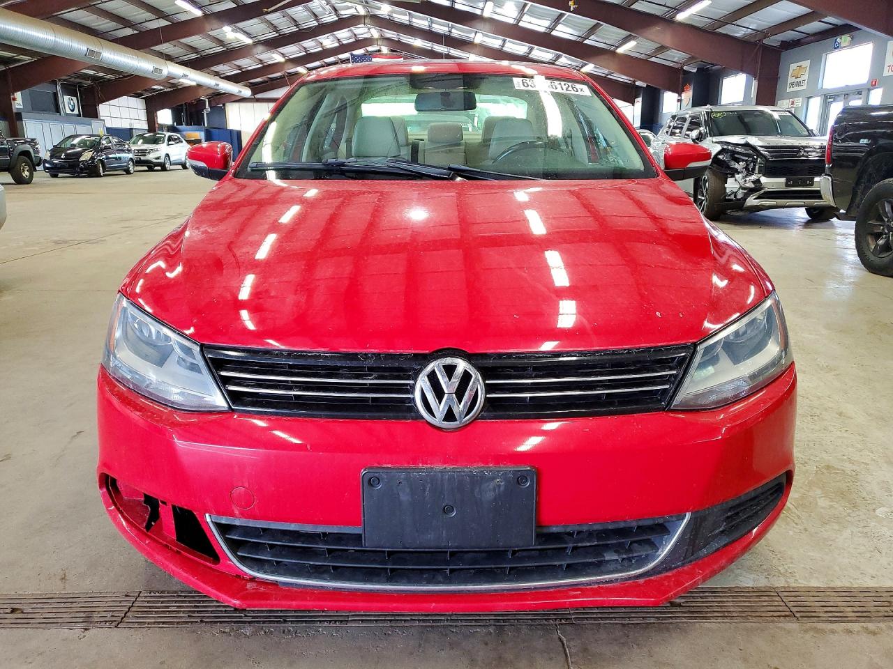 2013 Volkswagen Jetta Se Red vin: 3VWDP7AJ3DM420820