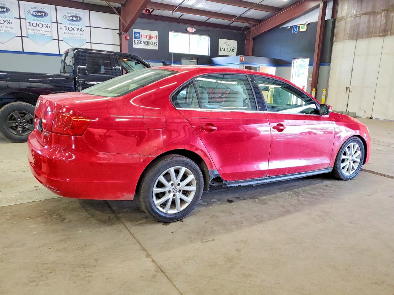 2013 Volkswagen Jetta Se Red vin: 3VWDP7AJ3DM420820
