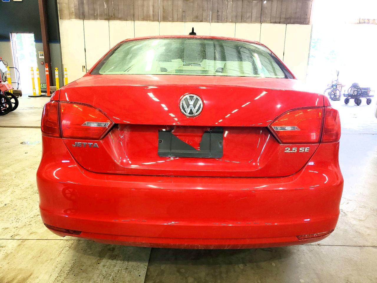 2013 Volkswagen Jetta Se Red vin: 3VWDP7AJ3DM420820