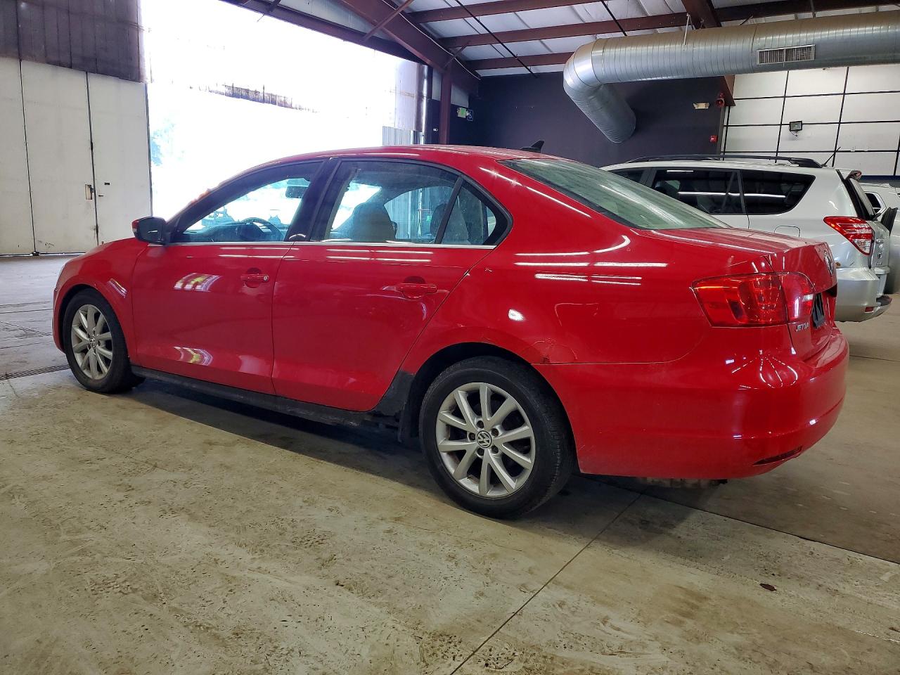 2013 Volkswagen Jetta Se Red vin: 3VWDP7AJ3DM420820