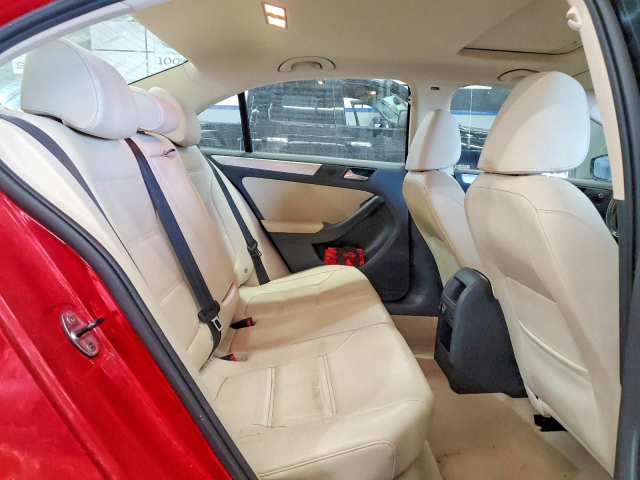 2013 Volkswagen Jetta Se Red vin: 3VWDP7AJ3DM420820
