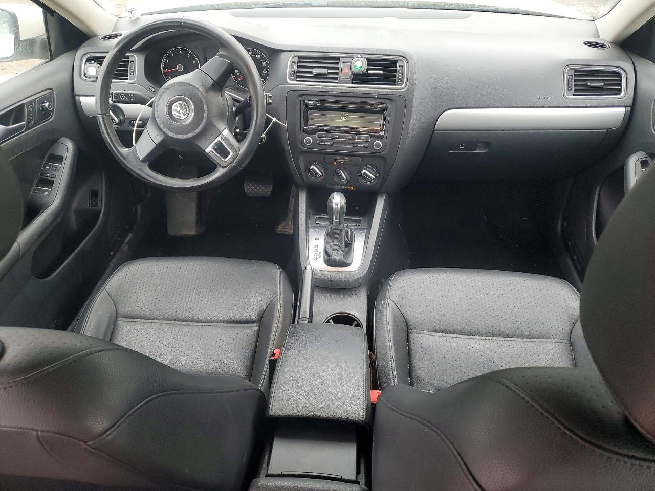 2013 Volkswagen Jetta White vin: 3VWDP7AJ3DM434555