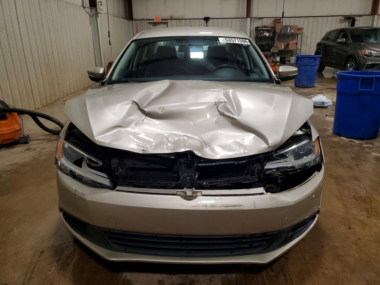 2012 Volkswagen Jetta Se Beige vin: 3VWDP7AJ4CM119763