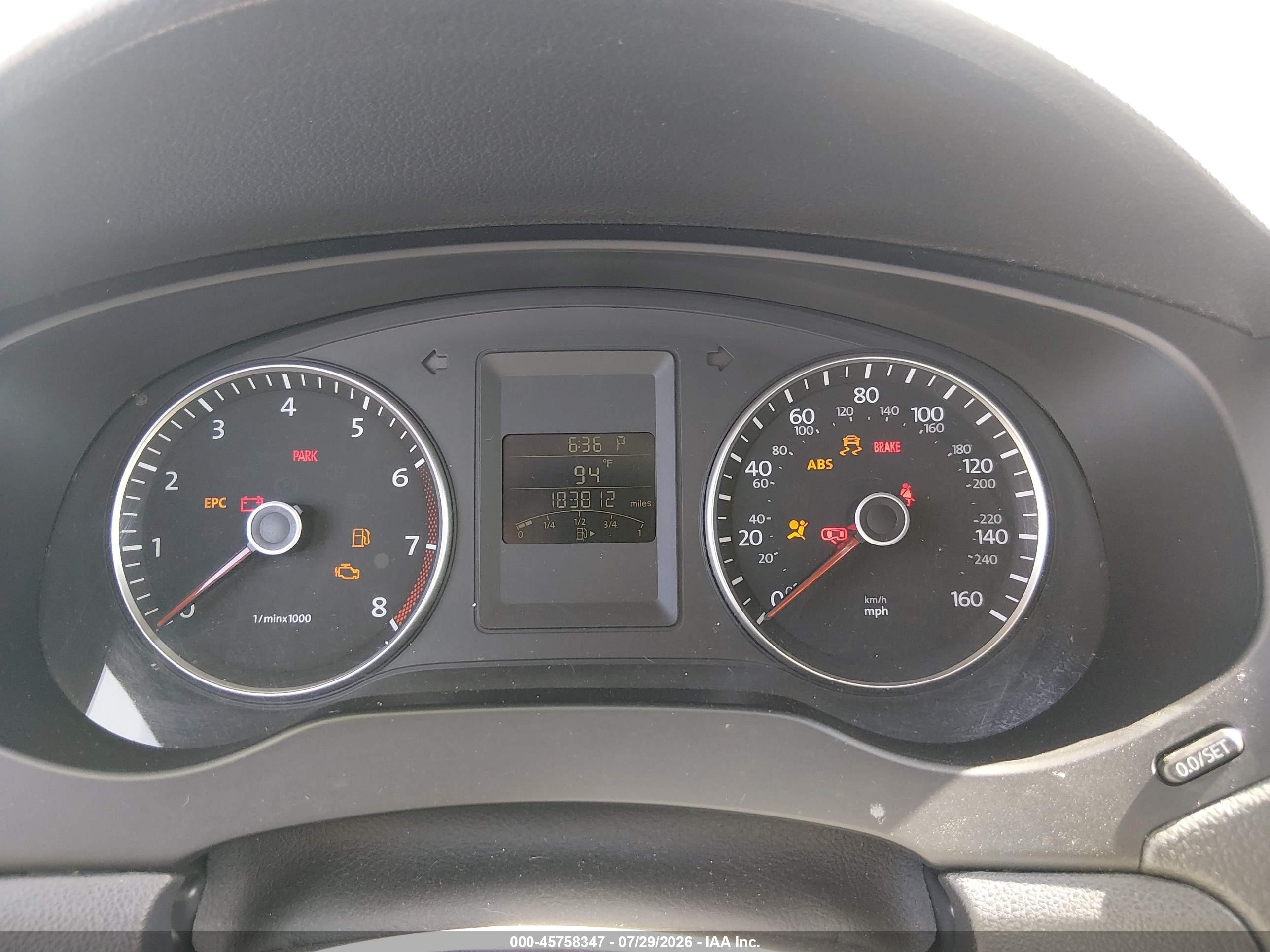 2012 Volkswagen Jetta 2.5l Se White vin: 3VWDP7AJ4CM308722