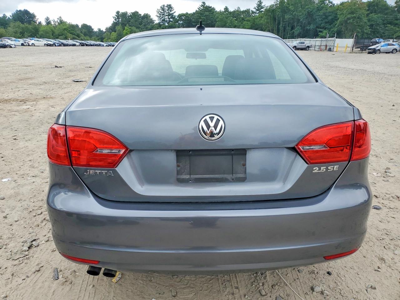 2012 Volkswagen Jetta Se Charcoal vin: 3VWDP7AJ4CM310566
