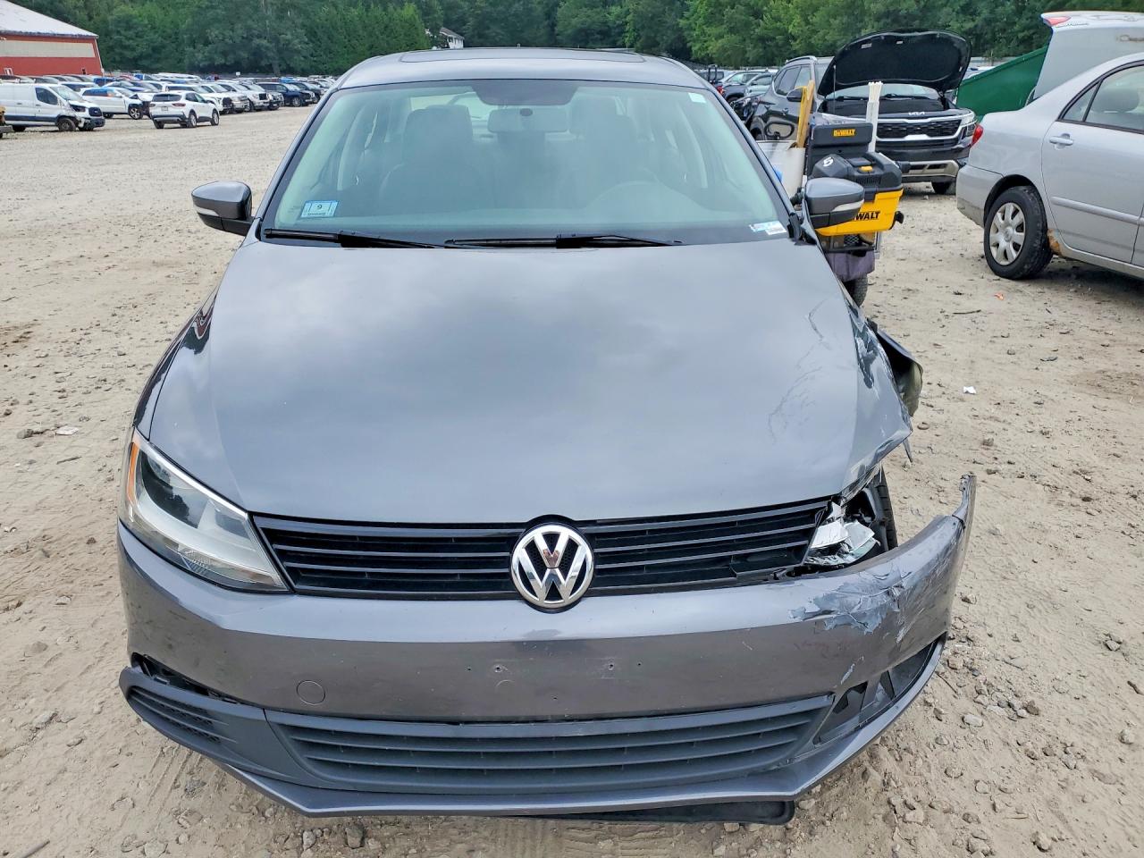 2012 Volkswagen Jetta Se Charcoal vin: 3VWDP7AJ4CM310566