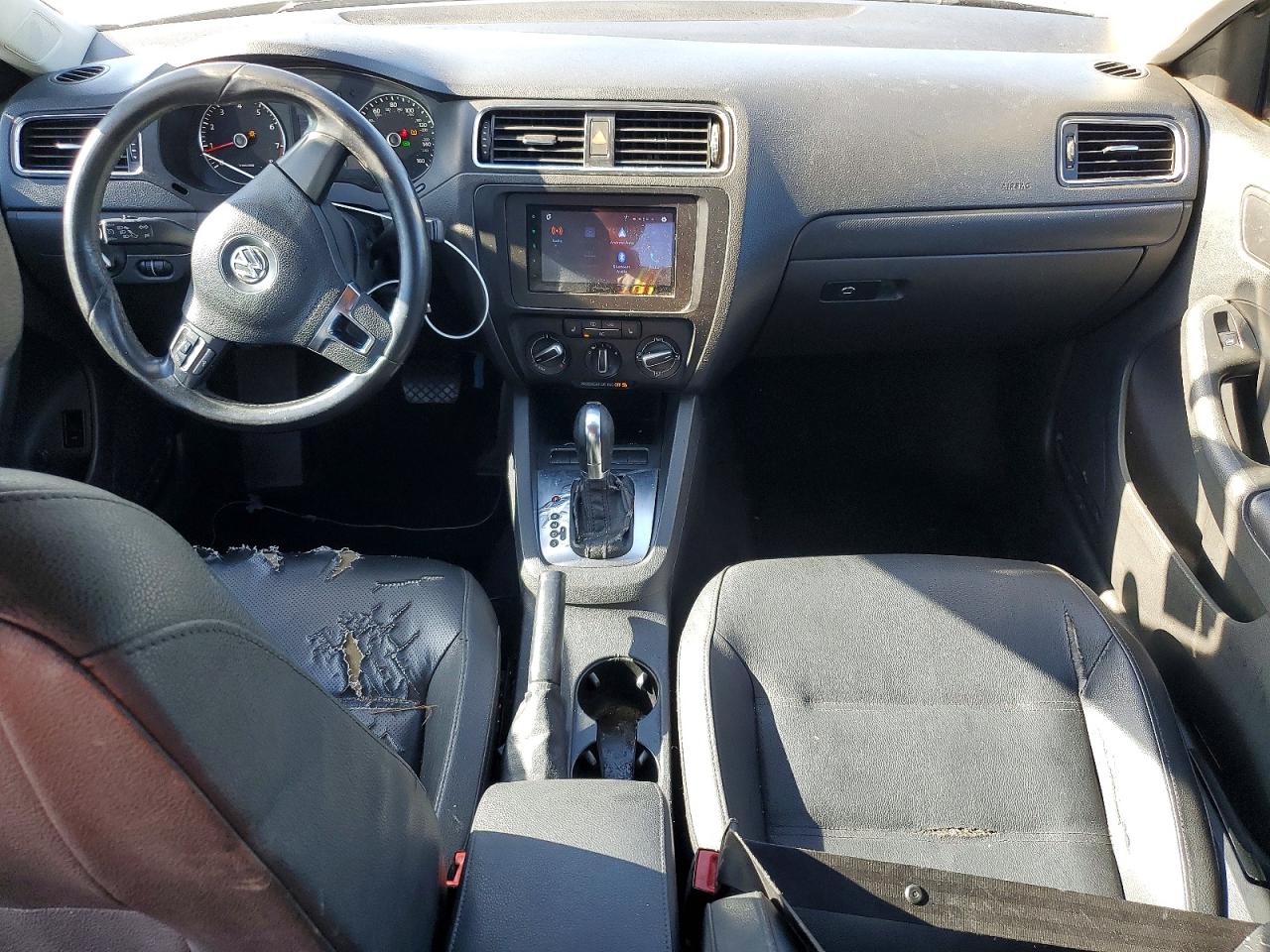 2012 Volkswagen Jetta Se Black vin: 3VWDP7AJ4CM316366