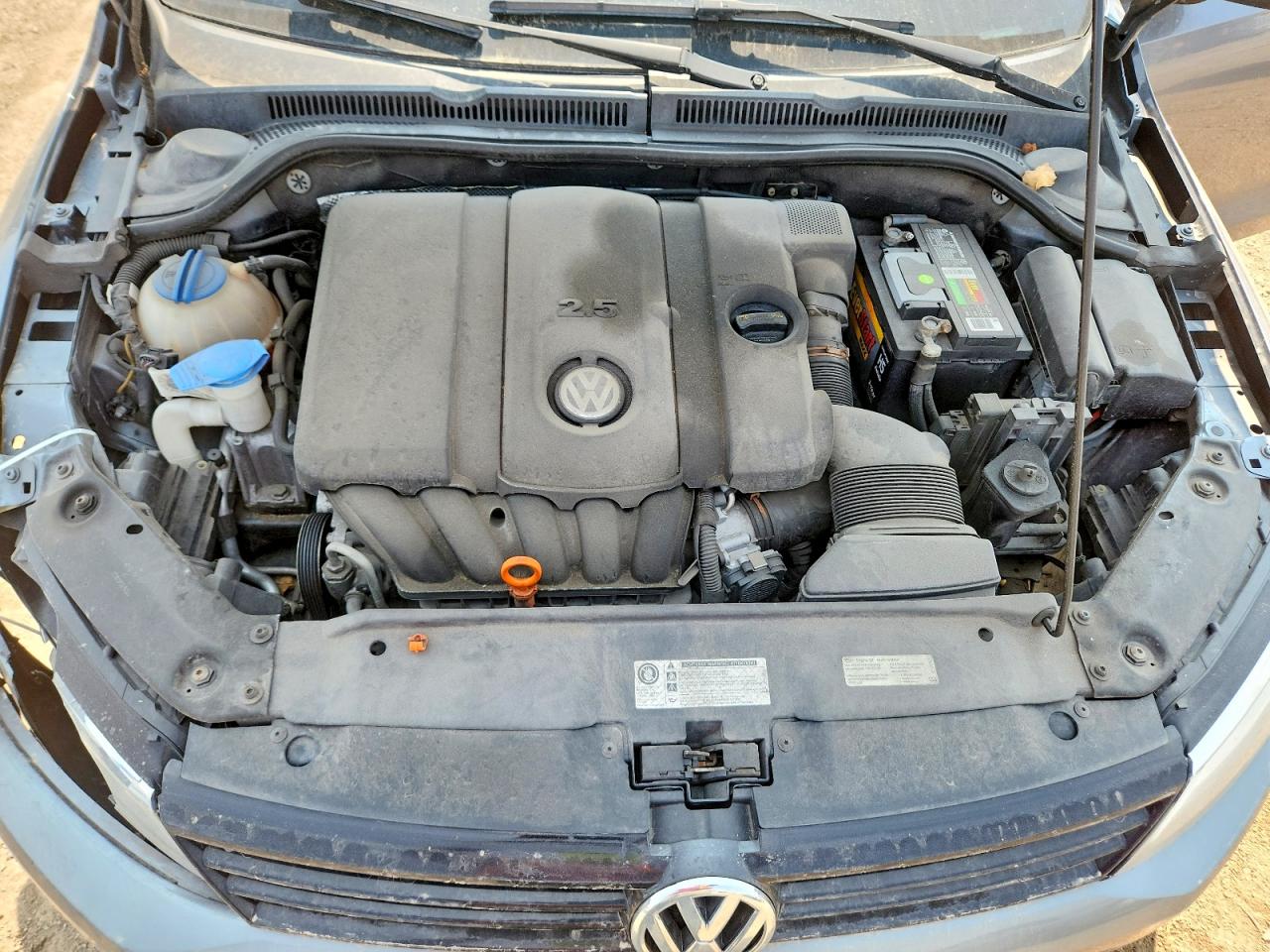 2012 Volkswagen Jetta Se Gray vin: 3VWDP7AJ4CM417665