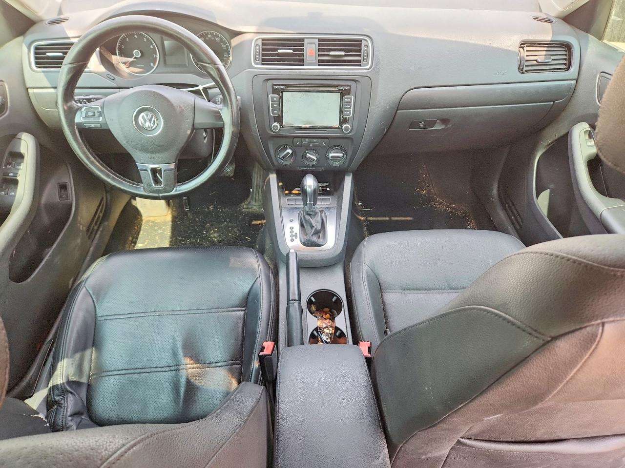 2012 Volkswagen Jetta Se Gray vin: 3VWDP7AJ4CM417665