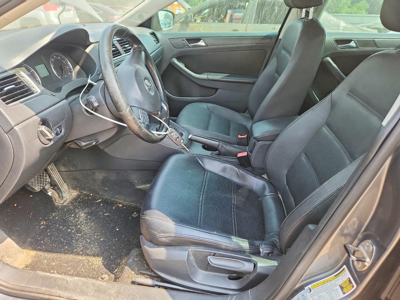 2012 Volkswagen Jetta Se Gray vin: 3VWDP7AJ4CM417665